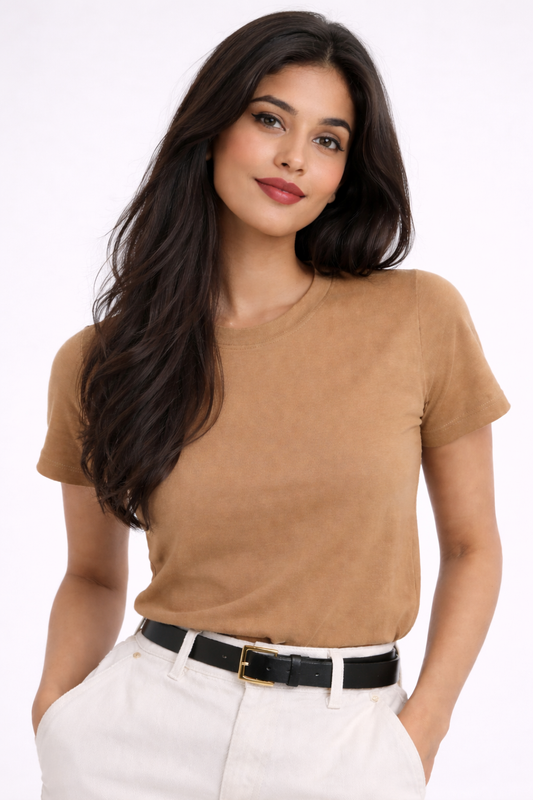 Driftwood Beige Tee
