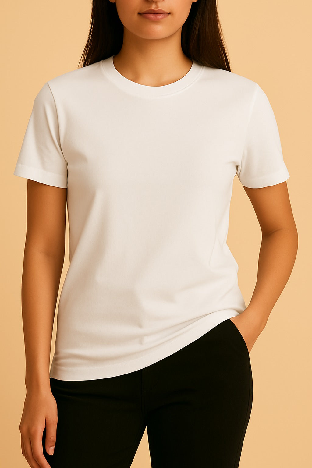 White Tee