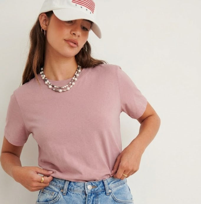Pearl Pink Tee